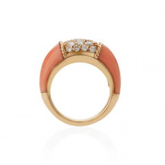  Van Cleef Arpels Van Cleef Arpels Paris Angelskin Coral Philippine Ring - 3674359