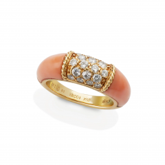  Van Cleef Arpels Van Cleef Arpels Paris Angelskin Coral Philippine Ring - 3674362