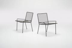  Van Keppel Green Original Pair of Van Keppel Green Expanded Metal Series Chairs Model 872 1953 - 4616848