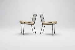  Van Keppel Green Original Pair of Van Keppel Green Expanded Metal Series Chairs Model 872 1953 - 4616850