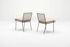  Van Keppel Green Original Pair of Van Keppel Green Expanded Metal Series Chairs Model 872 1953 - 4616852