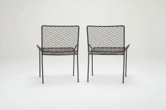  Van Keppel Green Original Pair of Van Keppel Green Expanded Metal Series Chairs Model 872 1953 - 4616854