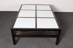  Van Keppel Green Vintage Ebonized Wood and Vitrolite Glass Coffee Table by Van Keppel and Green - 4611133