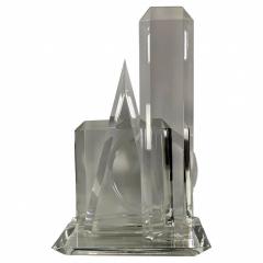  Van Teal American Modern Lucite Tabletop Sculpture Van Teal - 4197544