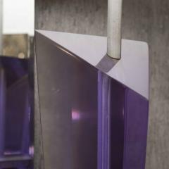  Van Teal VAN TEAL PURPLE LUCITE LAMP - 1879562