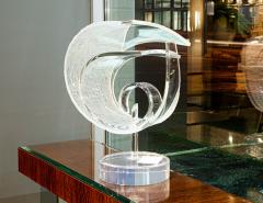  Van Teal Vintage Modern Hollywood Regency Lucite Sculpture Signed Van Teal - 2973171