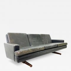  Vatne M bler 1960s Leather Sofa by Fredrik Kayser - 3611132