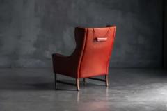  Vatne M bler Wingback Armchair by Fredrik A Kayser for Vatne M bler Norway 1960s - 4150032