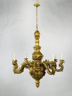  Vaughan Designs A George I style carved giltwood chandelier by Vaughan Design - 3156314
