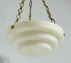  Vaughan Designs Alabaster and Brass Verona Chandelier Vaughan Lighting - 3859608