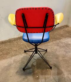  Velca Legnano Rare 1950s Swivel Chair - 3641404