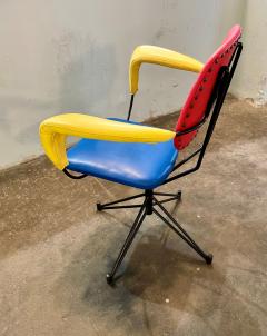  Velca Legnano Rare 1950s Swivel Chair - 3641406