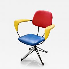  Velca Legnano Rare 1950s Swivel Chair - 3643931