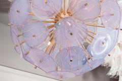  Venfield Alex Iridescent Murano Glass Disc Sputnik Chandelier - 3127652