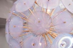  Venfield Alex Iridescent Murano Glass Disc Sputnik Chandelier - 3127653