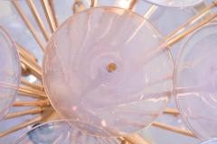  Venfield Alex Iridescent Murano Glass Disc Sputnik Chandelier - 3127655