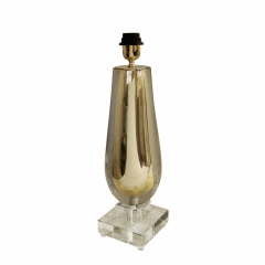  Venfield Artisan Pair of Gold Sommerso Glass Table Lamps - 4257294