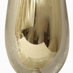  Venfield Artisan Pair of Gold Sommerso Glass Table Lamps - 4257298