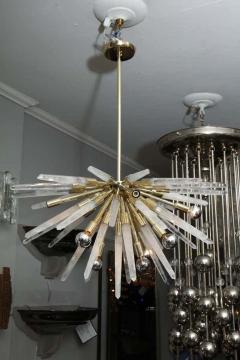  Venfield Brazilian Rock Crystal Half Sputnik Chandelier - 3140560