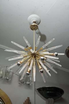  Venfield Brazilian Rock Crystal Half Sputnik Chandelier - 3140561