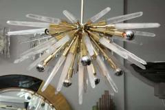  Venfield Brazilian Rock Crystal Half Sputnik Chandelier - 3140562