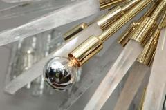  Venfield Brazilian Rock Crystal Half Sputnik Chandelier - 3140565
