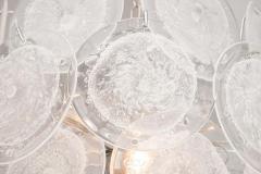  Venfield Clear Pulegoso Murano Glass Disc Chandelier - 3121354