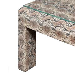  Venfield Cocktail Table in Exotic Python 2010 - 2629663