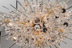  Venfield Crystal Oval Sputnik Chandelier with Ebonized Spheres - 3118585
