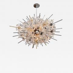  Venfield Crystal Oval Sputnik Chandelier with Ebonized Spheres - 3124024