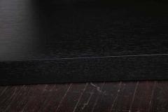  Venfield Crystallized Quartz Coffee Table with Ebonized Wood Base - 3139953
