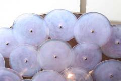  Venfield Custom Alex Iridescent Murano Glass Disc Flush Mount Light - 3138500