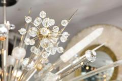  Venfield Custom Austrian Crystal and Rock Crystal Sputnik Chandelier - 1663293