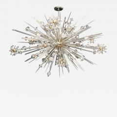  Venfield Custom Austrian Crystal and Rock Crystal Sputnik Chandelier - 1677255