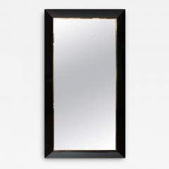  Venfield Custom Black Glass and Brass Full Length Mirror - 3132687