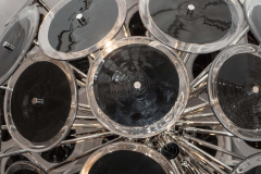  Venfield Custom Black Murano Glass Disc Sputnik Chandelier - 4257554
