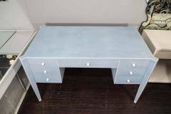  Venfield Custom Blue Shagreen and Bone Desk - 2039057