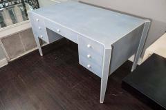  Venfield Custom Blue Shagreen and Bone Desk - 2039058