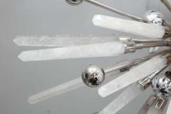  Venfield Custom Brazilian Rock Crystal Flush Mount Light Fixture - 3135168