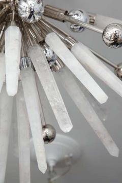  Venfield Custom Brazilian Rock Crystal Flush Mount Light Fixture - 3135170