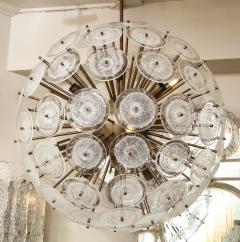  Venfield Custom Clear Bubble Murano Glass Disc Sputnik Chandelier - 2391590