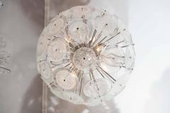  Venfield Custom Clear Bubble Murano Glass Disc Sputnik Chandelier - 4451249