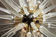 Venfield Custom Clear Murano Glass Spike Sputnik Chandelier - 3138686