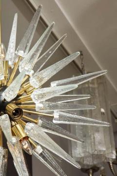  Venfield Custom Clear Murano Glass Spike Sputnik Chandelier - 3138688