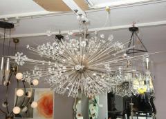  Venfield Custom Enormous Austrian Crystal and Glass Rod Sputnik Chandelier - 1663169