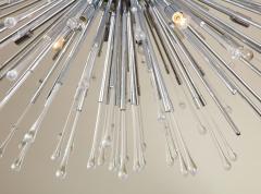  Venfield Custom Extra Large All Teardrop Sputnik Chandelier in Polished Chrome - 1843445