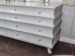  Venfield Custom Grey Lacquer Dresser - 3107157