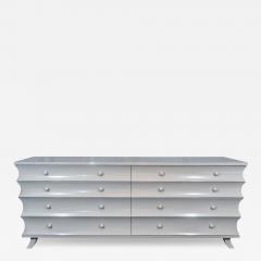  Venfield Custom Grey Lacquer Dresser - 3116145