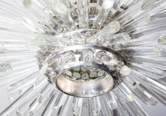  Venfield Custom Illuminating Glass Rod Sputnik Chandelier in Polished Nickel - 2253960