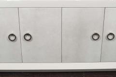  Venfield Custom Lacquered Sideboard with Faux Shagreen Doors - 3118673